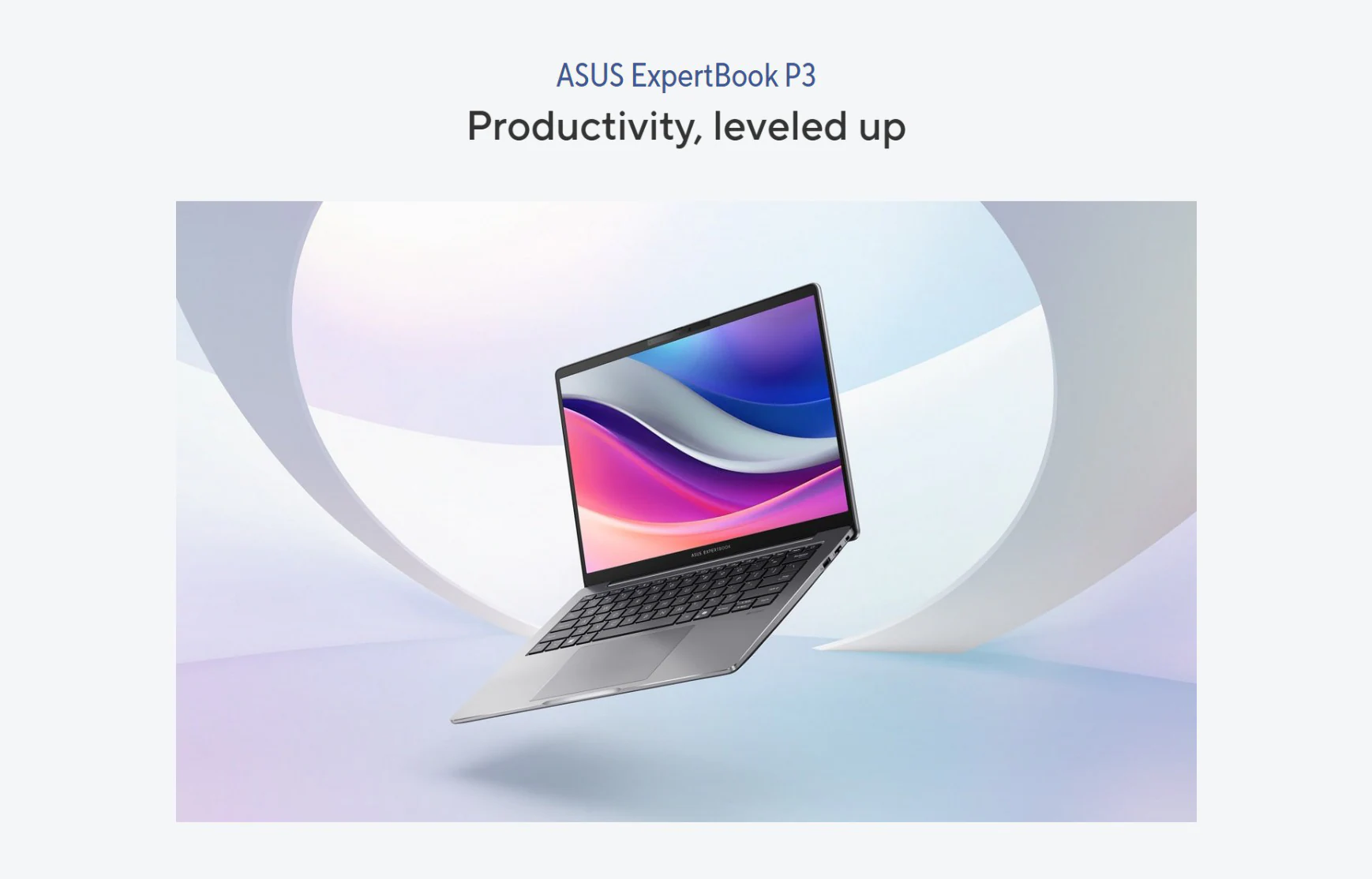 ASUS ExpertBook P3 P3405CVA-LY0316W 13th Gen Intel Core i7 Business Series Laptop